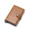 Portofel pentru carduri cu protectie RFID, JustZEN&trade;, super compact, maro