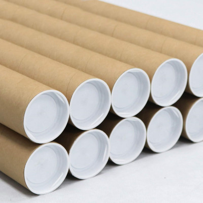 Tub din carton pentru protectie la transport folii si printuri, lungime 130 cm, diametru &amp;Oslash;76mm, grosime perete 4mm foto