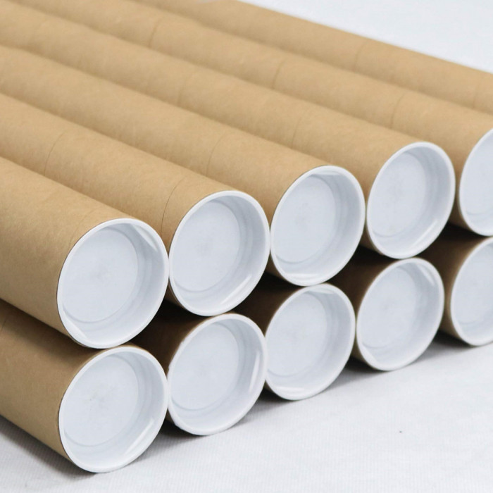 Tub din carton pentru protectie la transport folii si printuri, lungime 130 cm, diametru &Oslash;76mm, grosime perete 4mm FAVLine Selection