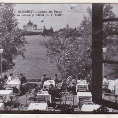 bnk cp Bucuresti - Vedere din Parcul V I Stalin - uzata
