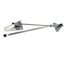 Mecanism stergator parbriz Citroen Berlingo, 11.2008; Citroen Berlingo, 07.1902; Peugeot Partner, 07.1902; Peugeot Partner, 11.2008, Fata, Aftermarket