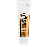 Revlon Professional Revlonissimo Color Care 2 &icirc;n 1 șampon și balsam pentru păr roșcat arămiu fără sulfat 275 ml