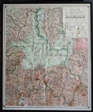 Harta judetului Brasov, 1922