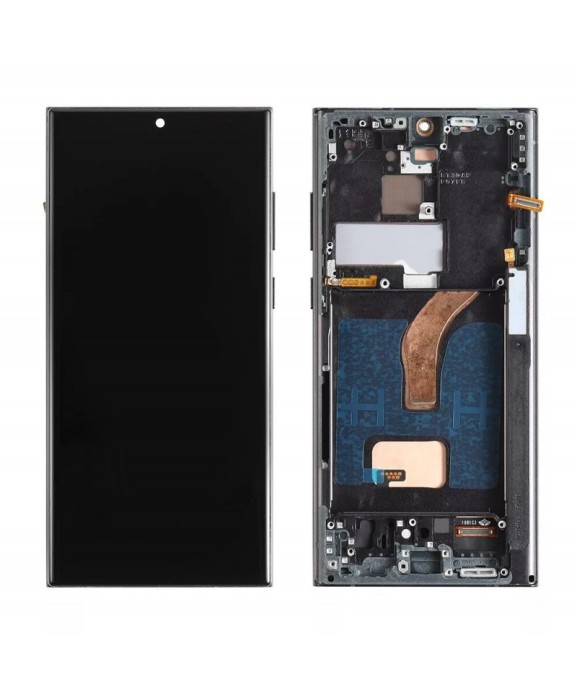 Ecran Display LCD OLED Cu Rama Pentru Samsung Galaxy S22 Ultra 5G, S908