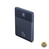 Baterie Externa Baseus Blade 2 12000mAh 65W PD 2 x USB-C Albastra P10063801323-00
