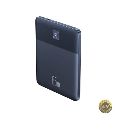 Baterie Externa Baseus Blade 2 12000mAh 65W PD 2 x USB-C Albastra P10063801323-00 foto