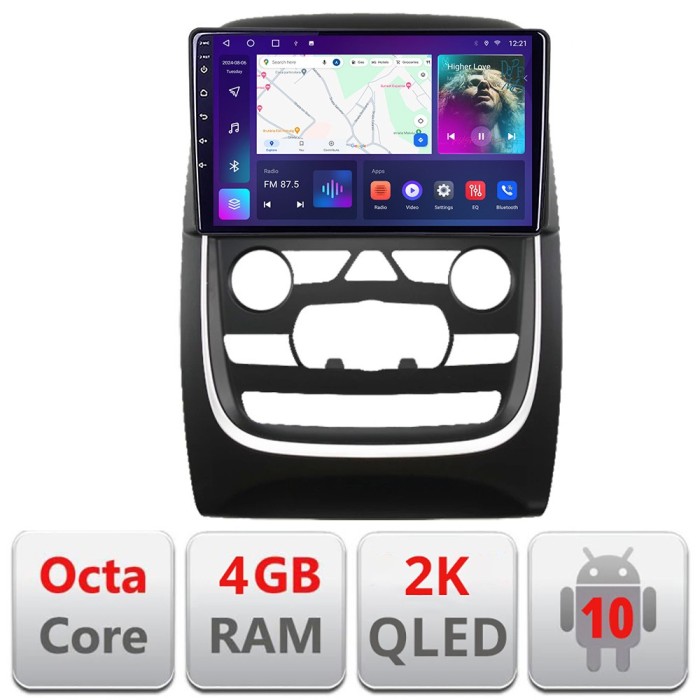 Navigatie Dodge Durango 2014-2020 QLED 2K Octa core 4+32 DSP 360 Optic FHD internet gps radio carplay android auto Kit-+EDT-E409-2K CarStore Technolog