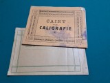 LOT 2 CAIETE PENTRU CALIGRAFIE * ANII 1920 *