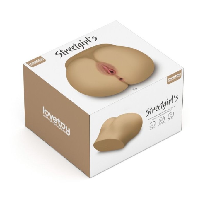 Masturbator realistic intrari de tip vagin si anus STREETGIRL&#039;S #4