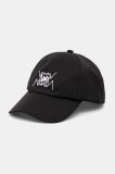 Puma sapca culoarea negru, cu imprimeu, 26176