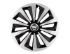 Set 4 capace roti Fox Gri-Negru R15 pentru gama auto Dacia, Autohelix MSA