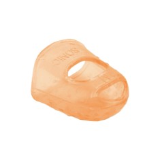 Degetar din silicon Crisalida, dimendiuni 20 x 25 mm - Portocaliu