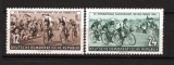 GERMANIA (DDR) 1954 &ndash; SPORT. CICLISM, SERIE NESTAMPILATA, F123