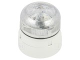 Semnalizator luminos LED flash alb KLAXON SIGNALS 11-35V IP65