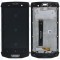 Capacul frontal al modulului de afișare Blackview BV8000 Pro + LCD + digitizer negru