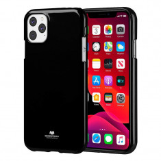 Husa TPU Goospery Mercury i-Jelly pentru Apple iPhone 11 Pro Max, Neagra