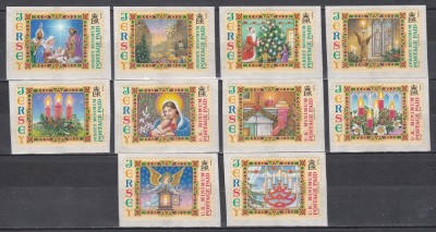 Jersey 2004 - Crăciun - Autoadezive, MNH foto