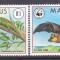 DB1 Fauna WWF Mauritius 1978 4 v. MNH