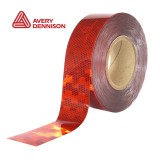 Cumpara ieftin Banda Reflectorizanta Avery Rosu 50.8Mmx50M Ece 104