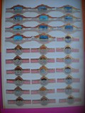 HOPCT LOT NR 58 - AVIATIE COMPANII AERIENE /ACTORI AVIATORI- -57 BUC-ETICHETE VECHI DE TRABUCURI / CIGARS LEBELS -COLECTIE DE LUX-LITHO