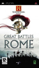 Joc PSP The History channel - Great battles of Rome foto
