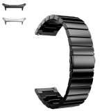 Curea din metal compatibila cu Samsung Galaxy Watch Ultra, Negru