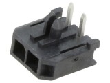 MOLEX Conector Micro-Fit 3.0, 2 Pini, 5A, Cablu-Placa, Pas 3mm, Soclu Tata, Cod 43650-0202