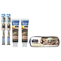 Set Igiena Dentara, Crest, Oral-B, Star Wars, Mandalorian, 2x Periute, 2x Paste, 1x Borseta foto