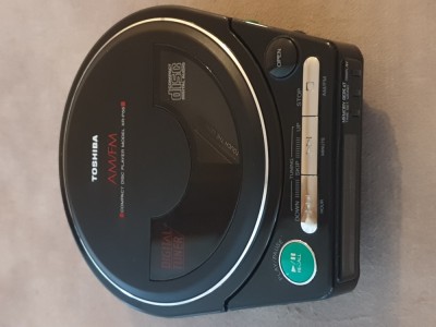 Radio CD player portabil walkman Toshiba foto