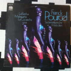 Franck Pourcel Sudamerikanische melodien disc vinyl lp muzica latin pop jazz VG