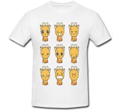 Tricou &amp;quot; Girafa - emoji &amp;quot; foto