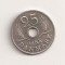 Moneda Danemarca - 25 Ore 1967 v4