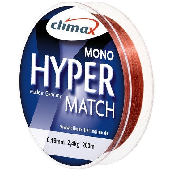 Fir monofilament Climax FIR HYPER MATCH SINKING 200m 0.16mm Cooper