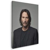 Tablou Keanu Reeves actor 1978 Tablou canvas pe panza CU RAMA 70x100 cm