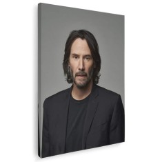 Tablou Keanu Reeves actor 1978 Tablou canvas pe panza CU RAMA 20x30 cm