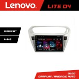Navigatie Android 4+64 GB pentru Peugeot 301 si Citroen C-Elysee Lenovo