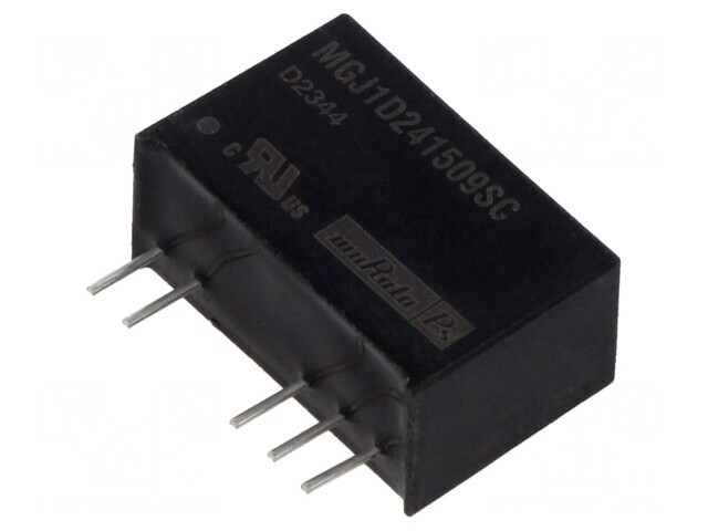 Convertor DC/DC 1W 24V la 15V/-9V SIP THT