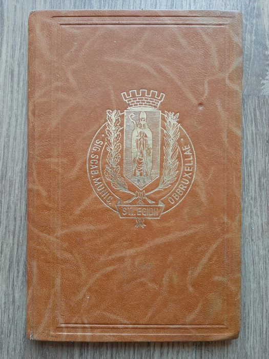 Certificat de casatorie vechi Belgia 1980