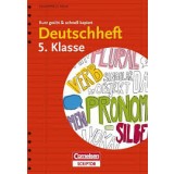 Deutschheft 5. Klasse - kurz ge&uuml;bt &amp; schnell kapiert