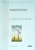 Constantin Radulescu Motru - Scrieri politice