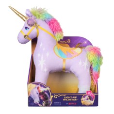Jucarie de plus cu lumini, Unicorn Academy, Unicorn Wildstar, 38 cm, 6072933