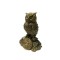 Statueta Feng Shui Bufnita cu monede chinezesti 9cm,FS113