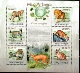 MOZAMBIC 2010, Fauna, serie neuzata, MNH