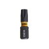 Set 5 biti pentru insurubare de impact, DeWalt Flextorq DT7384T-QZ, profil Torx, T30, 25 mm