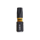 Set 5 biti pentru insurubare de impact, DeWalt Flextorq DT7384T-QZ, profil Torx, T30, 25 mm