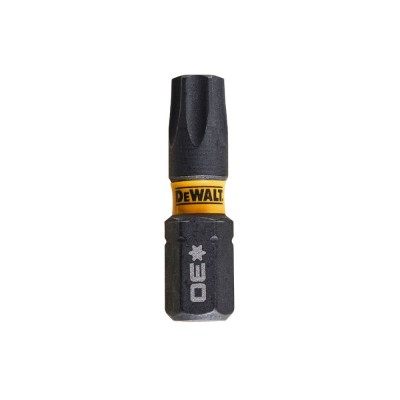 Set 5 biti pentru insurubare de impact, DeWalt Flextorq DT7384T-QZ, profil Torx, T30, 25 mm foto
