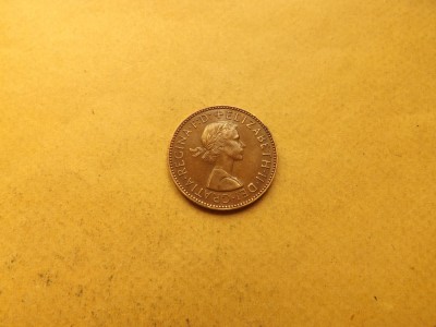 Marea Britanie / Anglia / Regatul Unit Half Penny 1960 - Elizabeth II foto