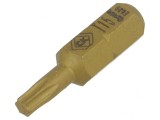 Capăt de șurubelniță Torx TX15 25mm