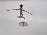 Statueta de Mici Dimensiuni Acrobat din Argint -L -71 mm, Ornamentale