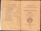 C3901N Cornelius Tacitus Anale Volumul II Cărțile XI-XVI Textul latin publicat cu adnotații rom&acirc;nești de E Lovinescu 1922